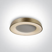 Brushed Gold Led Ceiling Light 50w Warm White Ip20 230v SKU: 62182A/BGL/W - Toplightco