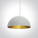 Pendant Light White-Brass Circular Replaceable lamp 20W Aluminium One Light SKU:63022A/W/BS - Toplightco