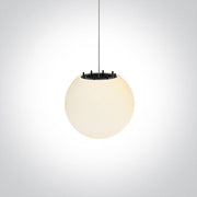 White E27 moonlight suitable for suspended or garden installation, IP54.

 

 One Light SKU:63028