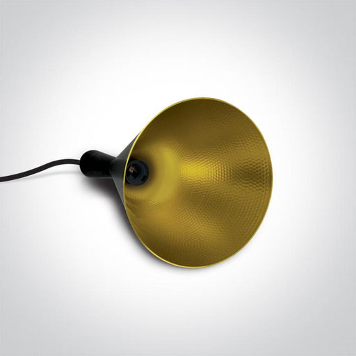 Pendant Light Black-Brass Circular Replaceable lamp 12W Aluminium One Light SKU:63040/B/BS - Toplightco