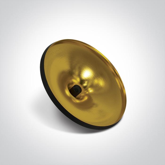 Pendant Light Black-Brass Circular Replaceable lamp 12W Aluminium One Light SKU:63042/B/BS - Toplightco