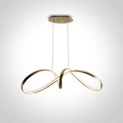 Brass Pendant Led 36w Warm White Ip20 230v SKU: 63062/BS - Toplightco