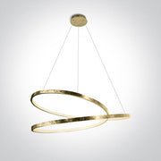 Brass Pendant Led 40w Warm White Ip20 230v SKU: 63068A/BS - Toplightco
