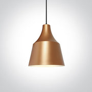 Copper 20w E27 100-240v Pendant With Shade SKU: 63072/CU - Toplightco