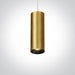 Pendant Light Brushed Brass Circular Replaceable lamp 10W Aluminium One Light SKU:63105M/BBS - Toplightco