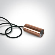 Copper Pendant Light 20w E27 One Light SKU:63124/CU - Toplightco