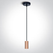 Copper Pendant Light 20w E27 One Light SKU:63124/CU - Toplightco