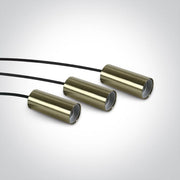 Brushed Brass Pendant 20w 5xe27 - Toplightco