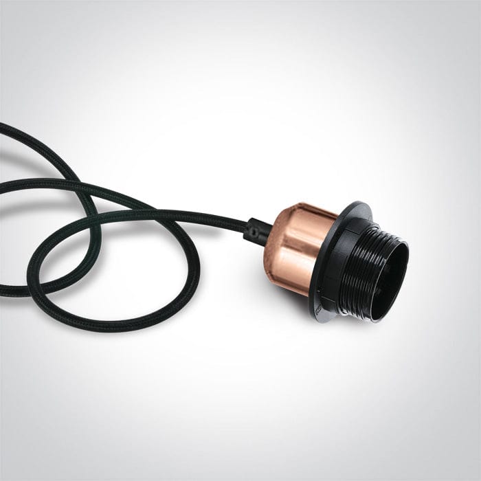 Copper Pendant Light 20w E27 One Light SKU:63126/CU - Toplightco