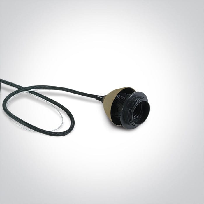 Brushed Brass Pendant Light 20w E27 One Light SKU:63126A/BBS - Toplightco