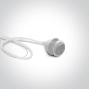 Pendant Light White Circular Replaceable lamp 20W Aluminium One Light SKU:63126A/W - Toplightco