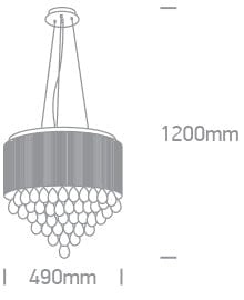 Pendant Light 9x9w G9 100-240v - Toplightco