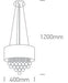 Pendant Light 4x8w E14 100-240v - Toplightco