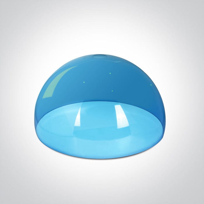 Copper BLUE PENDANT SHADE One Light SKU:63142/BL