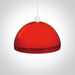 Brown RED PENDANT SHADE One Light SKU:63142/R