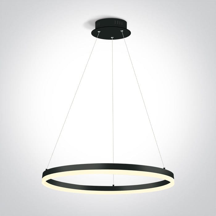 Black 40W LED Pendant, IP20 suitable for residential and commercial application.

Complete with 650mA driver.



 One Light SKU:63144A/B/W