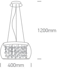 Pendant Light 5x9w G9 100-240v - Toplightco