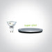 Ceiling Light Grey Circular Cool White LED built in 400lm 7W Die Cast One Light SKU:64002/G/C - Toplightco