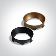 3 Circuit Black 10w Gu10 Track Spotlight 100-240v Dark Light - Toplightco