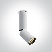 White 10W MR16 GU10 Low Glare Adjustable Ceiling Light. 



Complete with black and brass reflectors.



 One Light SKU:65105EA/W