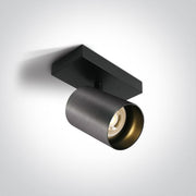 Wall Light Metal Grey Rectangular Replaceable lamp 10W Aluminium One Light SKU:65105N/MG - Toplightco