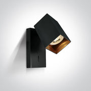 Black 10W Retro surface wall decorative MR16 GU10 spotlight.

 One Light SKU:65105NBA/B