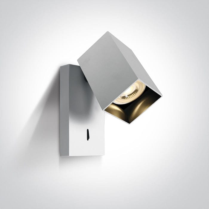 White 10W Retro surface wall decorative MR16 GU10 spotlight.

 One Light SKU:65105NBA/W