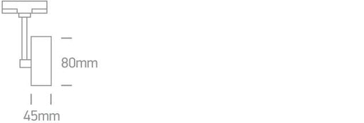 3 Circuit Tracklight White Circular Replaceable lamp 75W Die Cast One Light SKU:65111AT/W - Toplightco