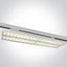 White Smd Led 50w Warm White Linear Track Light Adjustable 230v One Light SKU:65168T/W/W - Toplightco