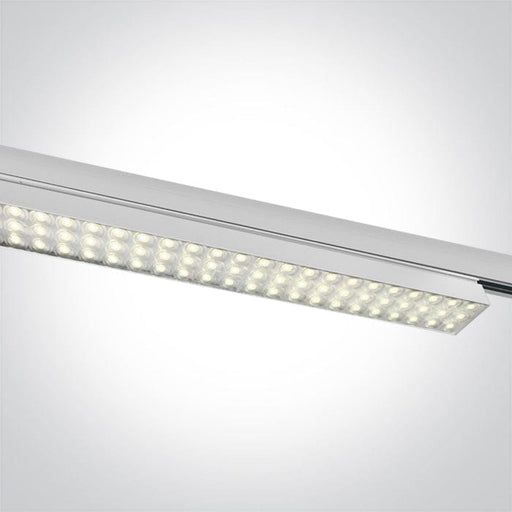 White Led 60w Cool White Linear Track Light Ip20 230v - Toplightco