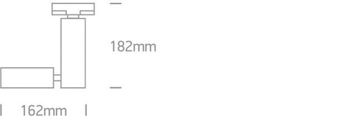 3 Circuit Tracklight White Circular Replaceable lamp Aluminium One Light SKU:65518T/W - Toplightco