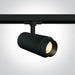 3 Circuit Adjustable Beam Tracklight Black Circular Warm White LED built in 2300lm 30W One Light SKU:65650T/B/W - Toplightco