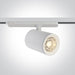 3 Circuit Tracklight White Circular Warm White LED CRI 90 3600lm 40W Aluminium One Light SKU:65654CT/W/W - Toplightco