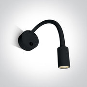 Wall & Ceiling Light Black Circular Warm white LED built in 160lm 3W Aluminium One Light SKU:65738A/B/W - Toplightco