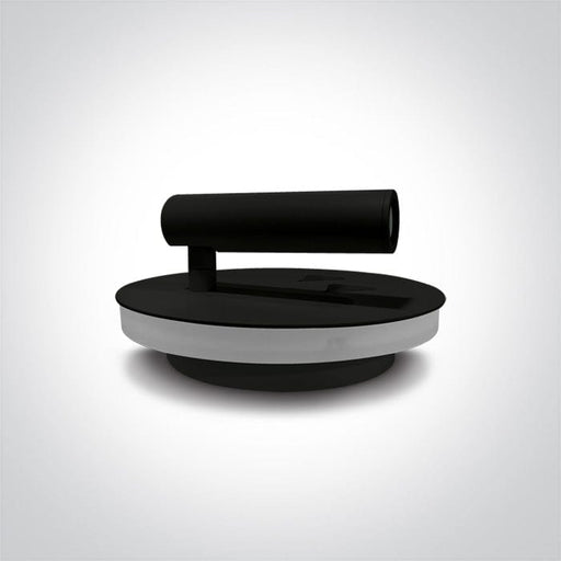 Black Led 3w + 5w Back Light Warm White Ip20 230v - Toplightco