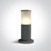 Light Post Anthracite Circular Outdoor Replaceable lamp 20W Die Cast One Light SKU:67100/AN - Toplightco