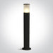 Light Post Black Circular Outdoor Replaceable lamp 20W Die Cast One Light SKU:67102/B - Toplightco