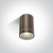Wall & Ceiling Light Rust Brown Circular Outdoor Replaceable lamp 35W Die Cast One Light SKU:67130C/BR - Toplightco