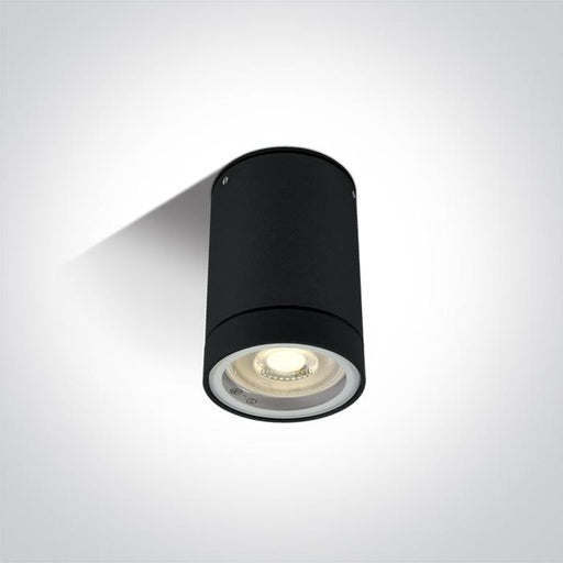 Wall & Ceiling Light Black Circular Outdoor Replaceable lamp 35W Die Cast One Light SKU:67130C/B - Toplightco