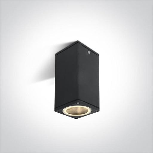 Wall & Ceiling Light Anthracite Rectangular Outdoor Replaceable lamp 35W Aluminium One Light SKU:67130DD/AN - Toplightco