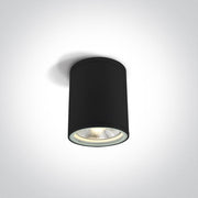 Wall & Ceiling Light Black Circular Outdoor Replaceable lamp 75W Die Cast One Light SKU:67132C/B - Toplightco