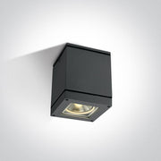 Wall & Ceiling Light Anthracite Circular Outdoor Replaceable lamp 75W Die Cast One Light SKU:67132D/AN - Toplightco