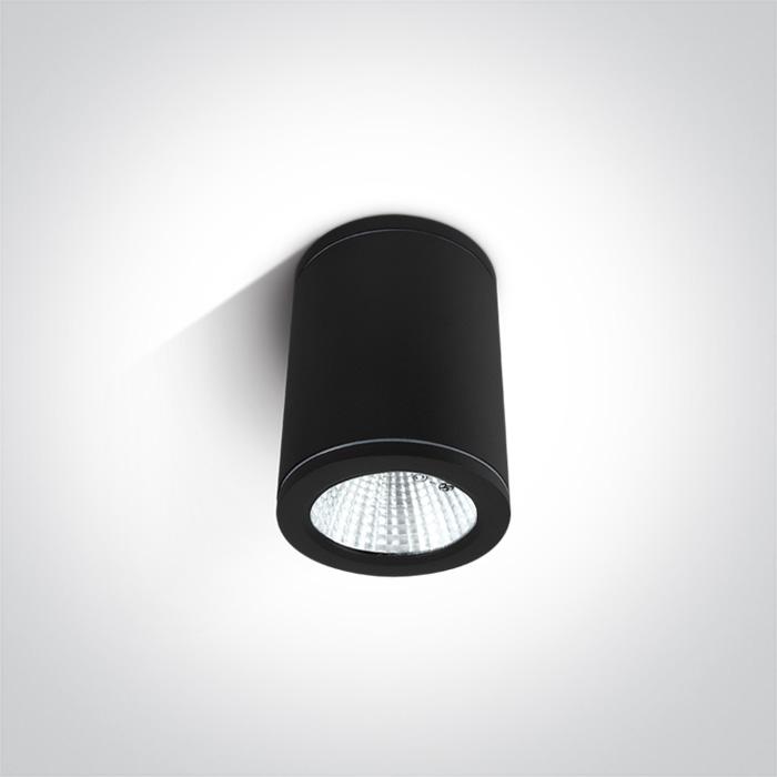 Wall & Ceiling Light Black Circular Warm white LED Outdoor LED built in 440lm 6W Die Cast One Light SKU:67138C/B/W - Toplightco