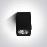 Wall & Ceiling Light Black Rectangular Warm white LED Outdoor LED built in 440lm 6W Die Cast One Light SKU:67138D/B/W - Toplightco
