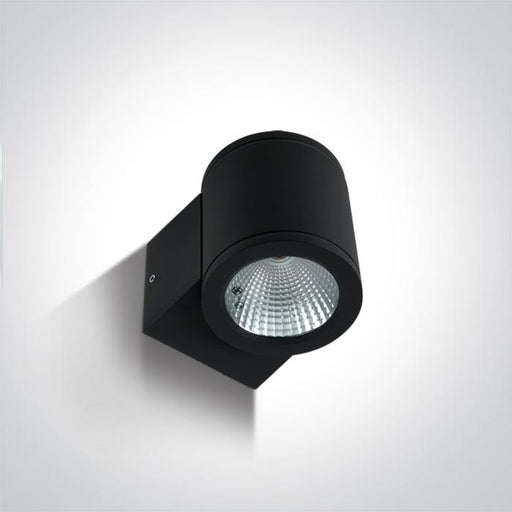 Wall & Ceiling Light Black Circular Warm white LED Outdoor LED built in 440lm 6W Die Cast One Light SKU:67138E/B/W - Toplightco