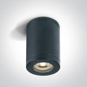 Black GU10 tubular ceiling light, IP65.

 

 One Light SKU:67142A/B
