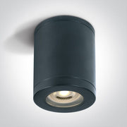 Black GU10 tubular ceiling light, IP65.

 

 One Light SKU:67142B/B