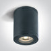 Black GU10 tubular ceiling light, IP65.

 

 One Light SKU:67142B/B