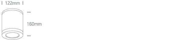 White E27 PAR30 tubular ceiling light, IP65.

 

 One Light SKU:67142C/W