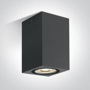 Anthracite GU10 ceiling cube, IP65.

 

 One Light SKU:67142D/AN